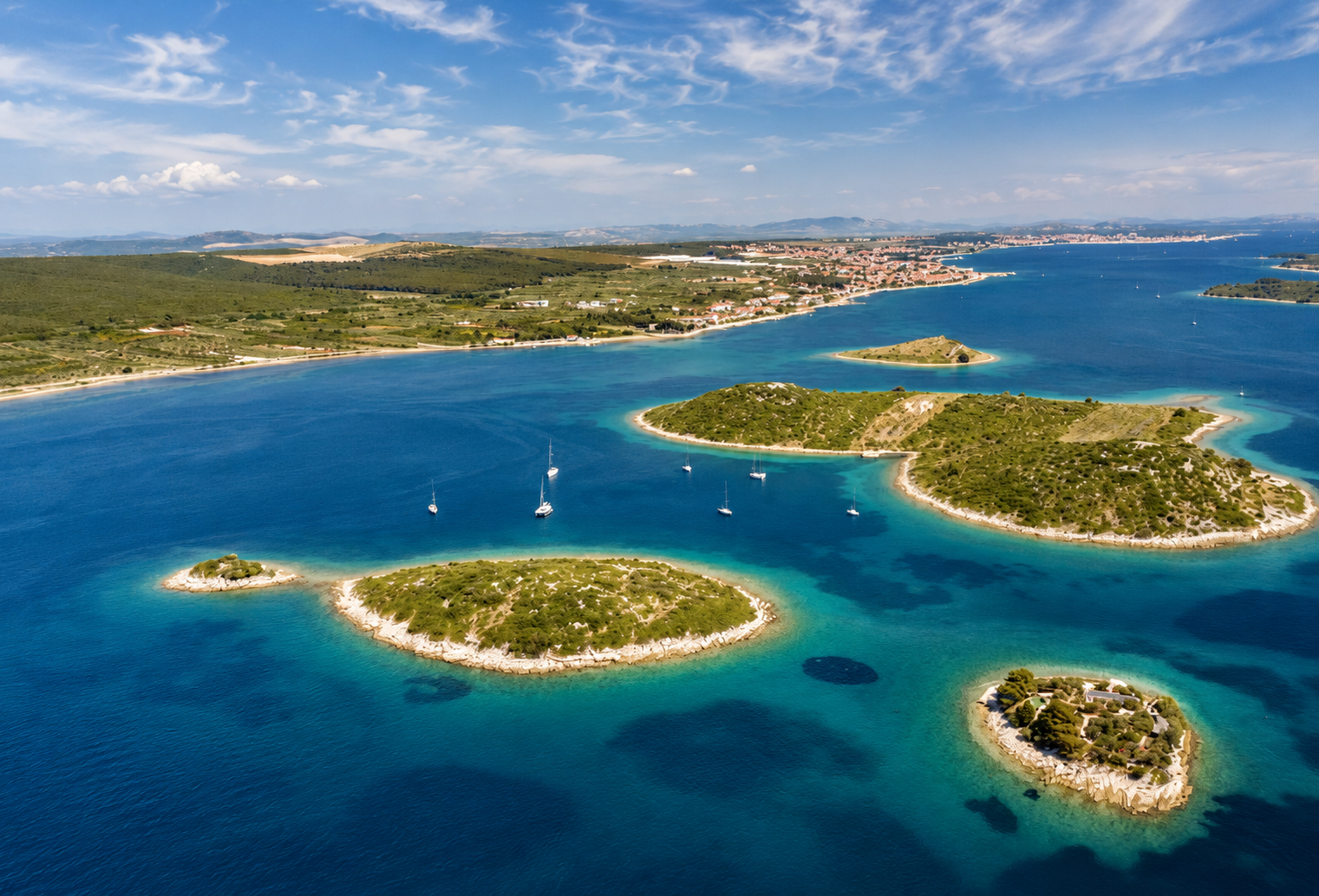 An archipelago, minutes away.